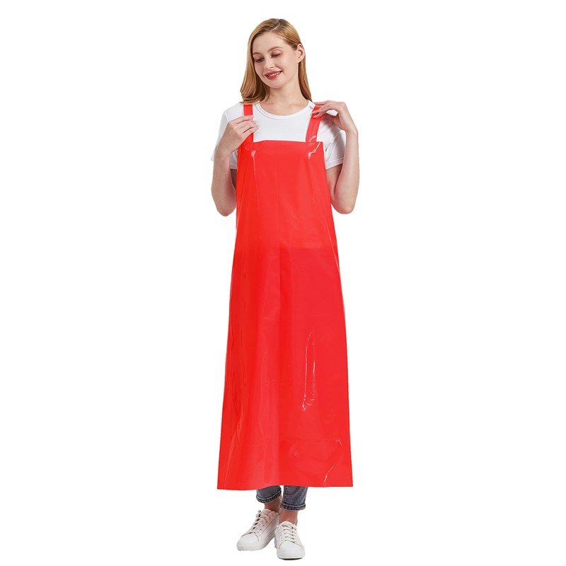 Nanxson Unisex Apron TPU Waterproof Apron H-shaped Shoulder Strap Work
