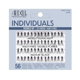 Ardell Duralash Double Up Knot-Free Double Flare Eyelashes - Medium Black