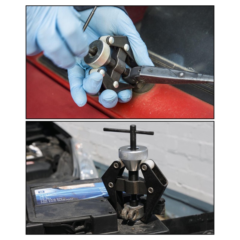 Qziulr Zlirfy Battery Terminal Puller,Battery Terminal and Wiper Arm Puller,Wiper