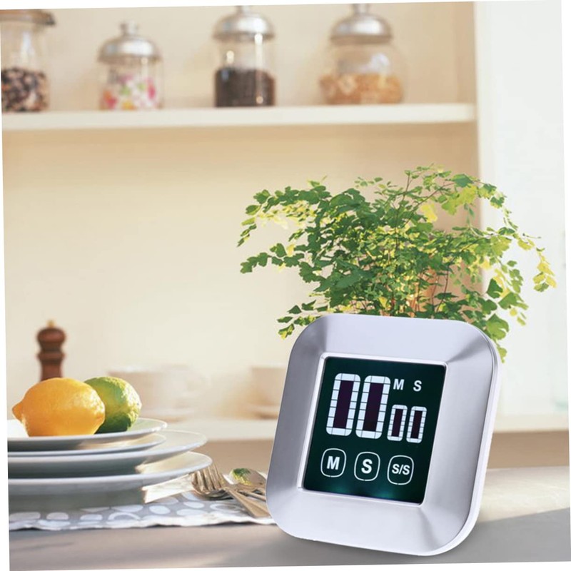 SHOWERORO Digital Kitchen Timer Backlight Touch Screen LCD Timer Count
