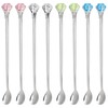 kilofly Rhinestone Party Stir Bar Spoon Value Pack, Set of
