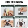 SINSETU Zipper Jig Tool, Quick Zipper Jig Sliders for Zipper