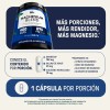 Magnesio Tipos Glicinato Citrato Gluconato Óxido 400 Cápsulas Life360