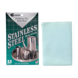 Stainless Steel Shine Cloth,Brighten The Easy Way ! By Cadie (1 Pack)