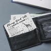 Laluminter Lucky Little Giraffe Charm Stainless Steel Wallet Card Inserts