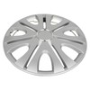 SCITOO Black & Silver Wheel Hubcap Rim 15 Inch