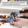 Manual Can Opener, UHIYEE Premium Can Opener Without Sharp Edges,