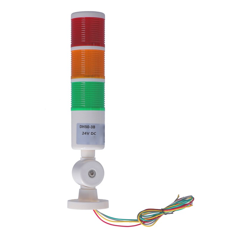 LED Signal Light with Rotating Base Low Power Consumption Switchable