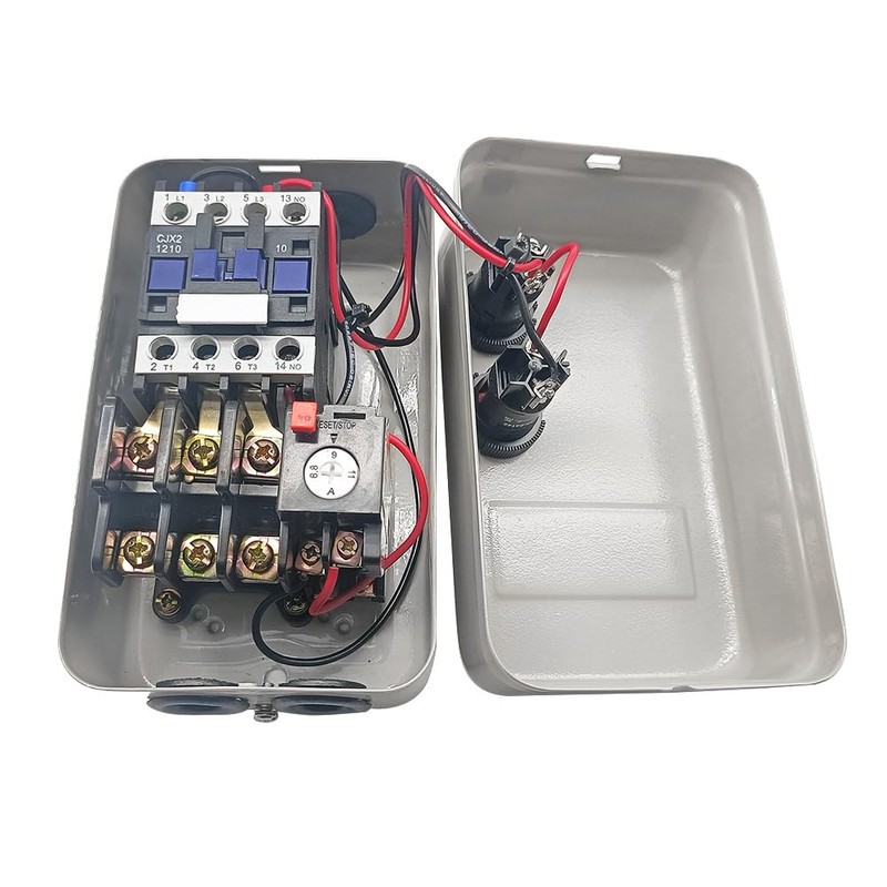 GOLACOD Magnetic Electric Motor Starter 220V 2.2KW 3HP 3 Phase