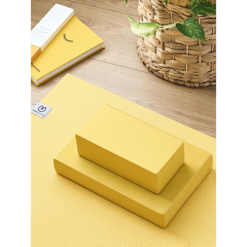 Yogamatters Yoga Brick | EVA Foam | Lightweight, High Density