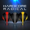 RED DRAGON Hardcore Radical Black & Yellow Extra Thick Standard