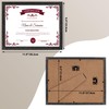 PETAFLOP Wooden 8.5 x 11 Picture Frame Set of 18,