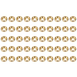 50Pcs Countersunk Screw Washer CNC Pure Copper Flat Head Gasket Industrial SuppliesM5
