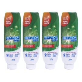 Quita Sarro,manchas De Agua,vidrios, Diamond Shine Pac 4 Pz