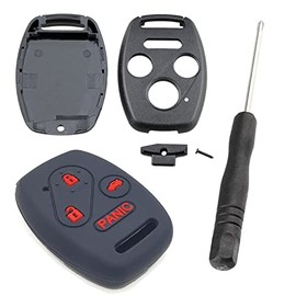 Car Key Replacement for Honda Shell 2003-2012 Accord / 2006-2013 Civic EX / 2009-2015 Pilot /2005-2006 CR-V(for Honda)