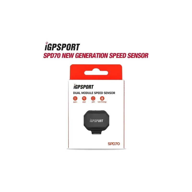Velocímetro Con Sensor De Velocidad Igpsport Cad70 Y Spd70