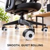 5 Pack 2 Inch Office Chair Caster Wheels, 11mm Stem