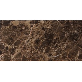 Dark Emperador Premium Spain Polished Marble Mosaic Tiles 1 Square Feet (6x12x3/8 INCH TILE)