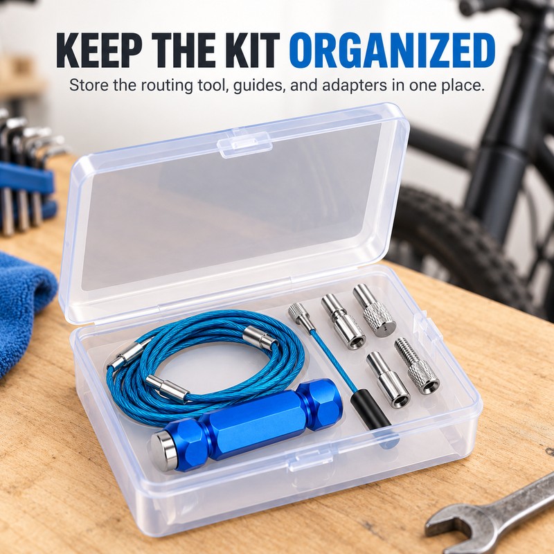 Bike Internal Cable Routing Kit for MTB & Road Bikes