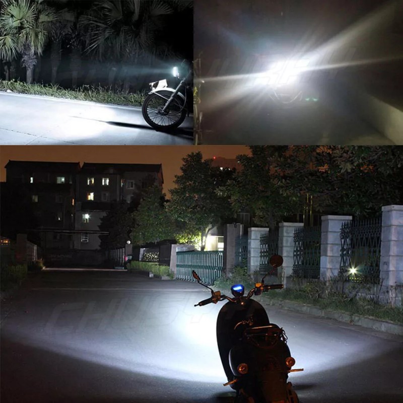 CHUSYYRAY 2PC Bright LED Headlight Bulbs for 2003-2024 YAMAHA KODIAK