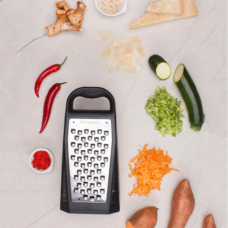 MICROPLANE Specialty 34019 Series 5–in - 1 Tower Grater 4–sided