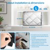 Indoor Air Conditioner Cover - Window Wall AC Inside Unit