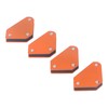 4Pcs Welding Magnet Positioner Right Angle Nylon Protection Cover Magnetic