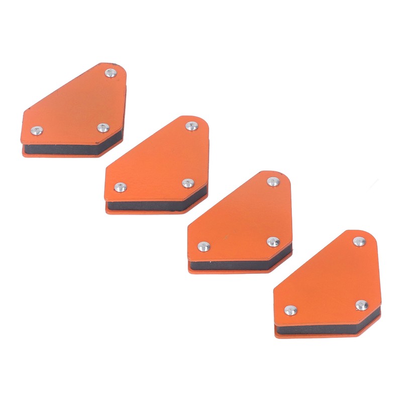 4Pcs Welding Magnet Positioner Right Angle Nylon Protection Cover Magnetic