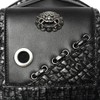 Steampunk - Riñonera bandolera con cintura gótica, con cadena, pierna