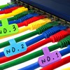 Pack of 40 Cable Labels, Cable Labels for Labelling, Cable