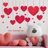 Valentine’s Day Wall Decals – Removable Love Heart Wall Stickers