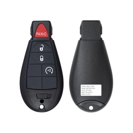 StandardAutoPart Premium Keyless Entry car Remote fob Compatible with Dodge Grand Caravan Journey Durango Ram Town and Country M3N5WY783X IYZ-C01C [ 1 Year Warranty ] (4 Button w/ RS)