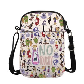 ZJXHPO Kuzco's Poison Cross Body Bag Kuzco Llama Lover Gift No Touchy Messenger Bag YZMA Llama Inspired Gift (No Touchy CB)