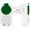 revolt Outdoor Timer: Outdoor Timer with 8-Hour Timer & Light