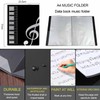 Sonwaha Music Folder for Sheet Music, 40 Pages + 6