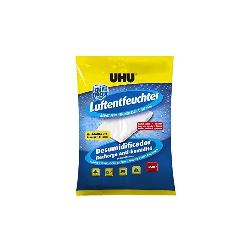 UHU 47135 Airmax Dehumidifier Refill Bag, 450 g (Pack of