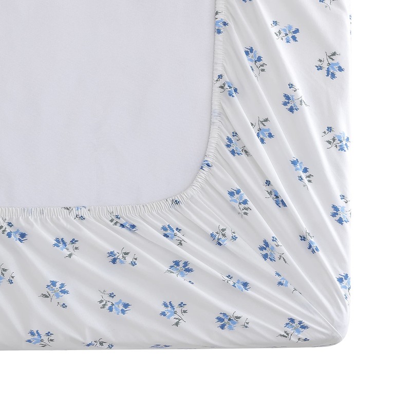 Stone Cottage - Twin Sheets, Cotton Percale Bedding Set, Crisp