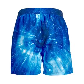 Inter Unisex Galaxy Costume Board Shorts, blue