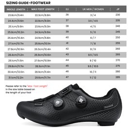 Feyenold Men's Cycling Shoes Women's Cycling Shoes Compatible with SPD-SL Pedal & Compatible Installation SPD/Look KEO Cleats Riding Shoes, black