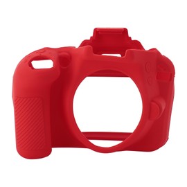 Silicone Camera Case for D3300 3400 Protective Housing Case Lightweight Camera Silicone Cover Skin Red