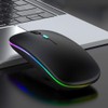 S & E TEACHER'S EDITION LED Wireless Mouse, Matte Black,