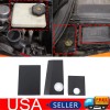 Fuse Box Alternator Cover Crossed For Corvette C7 2014-2019 Black