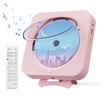 MICOCIOUS Portable CD Player with Bluetooth Desktop CD Player for