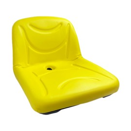 E-AUC11476 DirectFit™ Yellow High Back (15") Seat for John Deere 135, 145, D120, D125, D130, D140, D150, E120, E130, E140, E150,+++