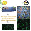 HSGLGNA Cuddly Blanket Children's Dinosaur Blanket Glow in the Dark,