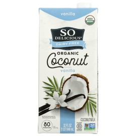 So Delicious Organic Vanilla Coconut Milk Beverage, 32 Ounce - 12 per case.