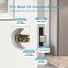 Fingerprint Keyless Entry Door Lock,Smart Deadbolt Lock with App Countrol,Biometric