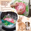 Yinkin 2 Pcs Rabbit Foraging Snuffle Mat for Small Animals