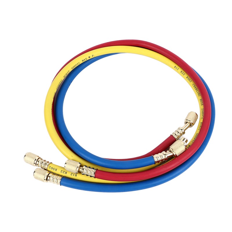 AC Charging Hose Tube HVAC Air Condition Refrigerant Manifold Set