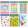LIKARTO® 12 Educational Montessori Learning Posters A4 - Extra Thick